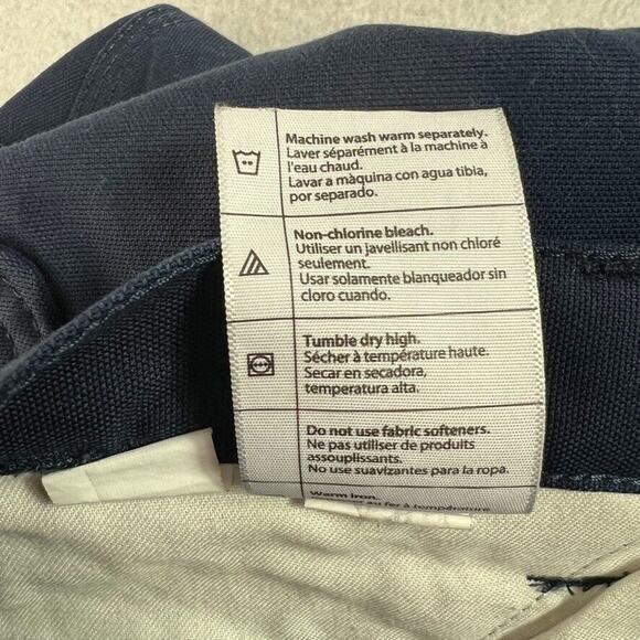 Carhartt Cargo Pants Mens 36X32 Navy Rugged Flex Casual Work Cotton - Picture 8 of 11